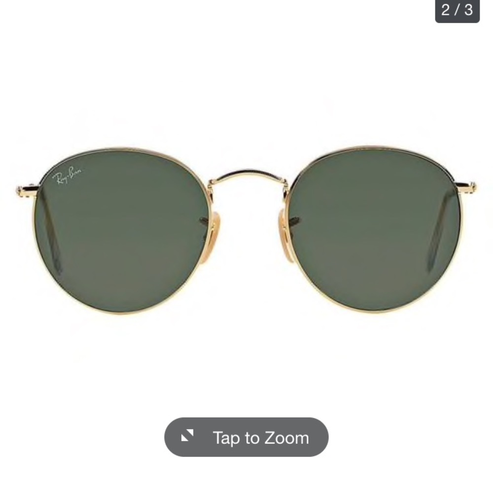 Rayban round metal sunglasses